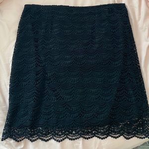 Scalloped Crochet Skirt